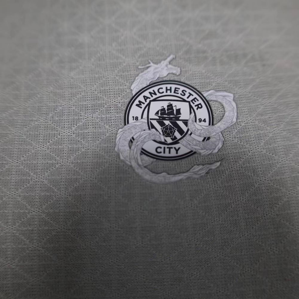 (S-3XL) 1:1 Copy Top Quality 2025/2026 Player: Manchester City Year of the Dragon Edition