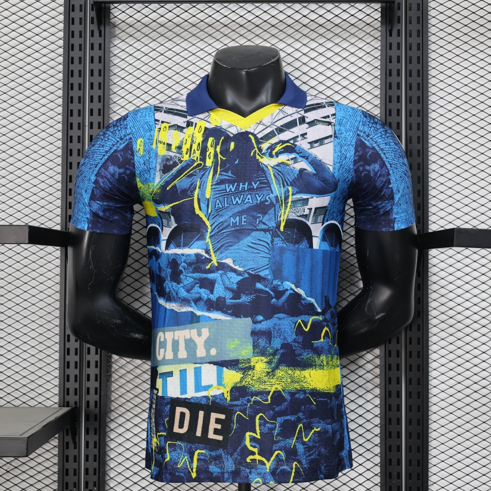 (S-3XL) 1:1 Copy Top Quality 2025/2026 Player: Manchester City Special Edition