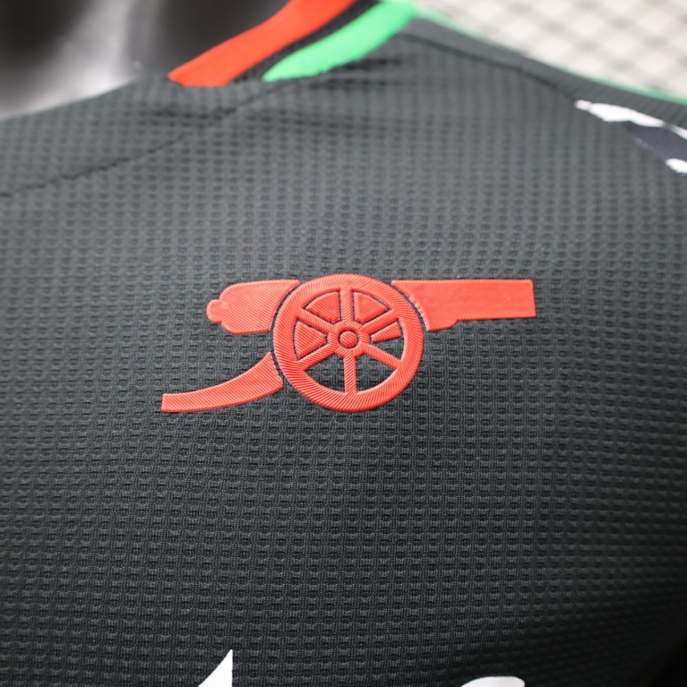 (S-3XL) 1:1 Copy Top Quality 2025/2026 Player: Arsenal away long-sleeved (kit)