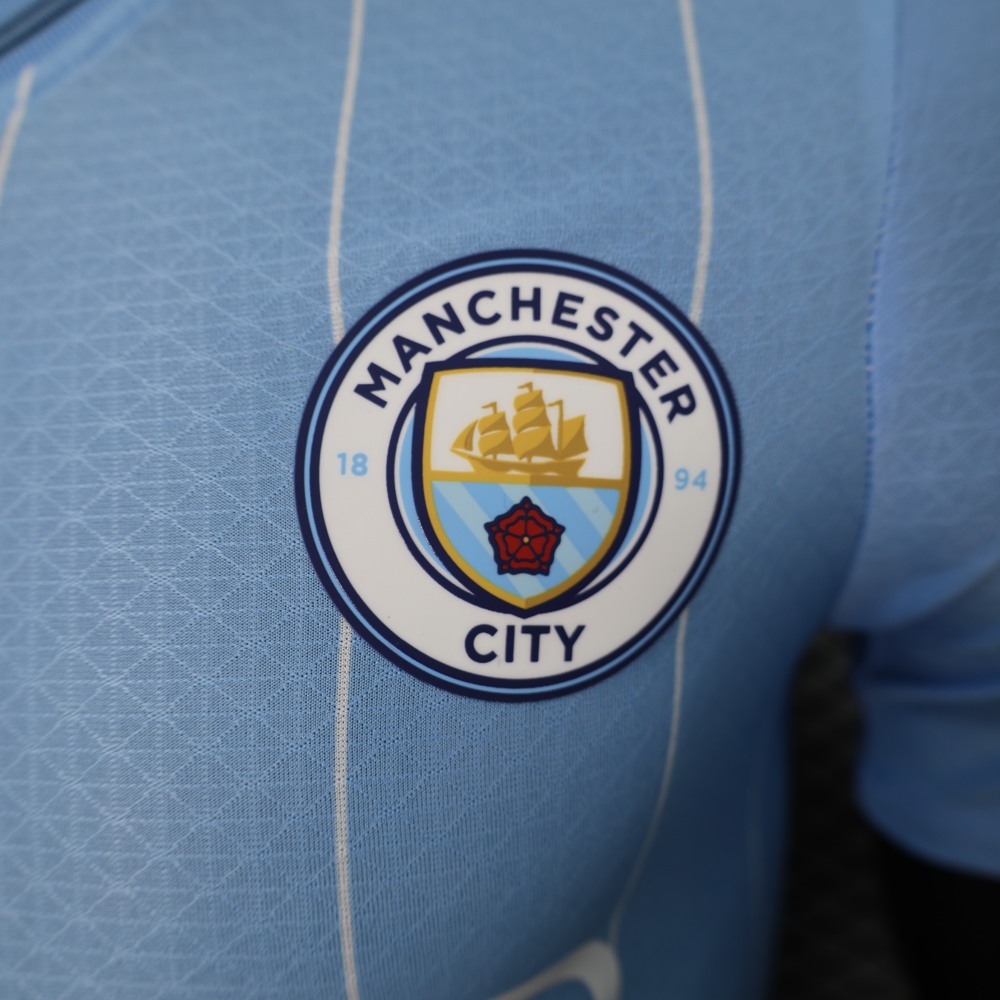 (S-3XL) 1:1 Copy Top Quality 2025/2026 Player: New Manchester City home (kit)