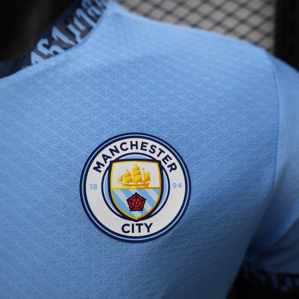 (S-3XL) 1:1 Copy Top Quality 2025/2026 Player: 24-25 Manchester City home