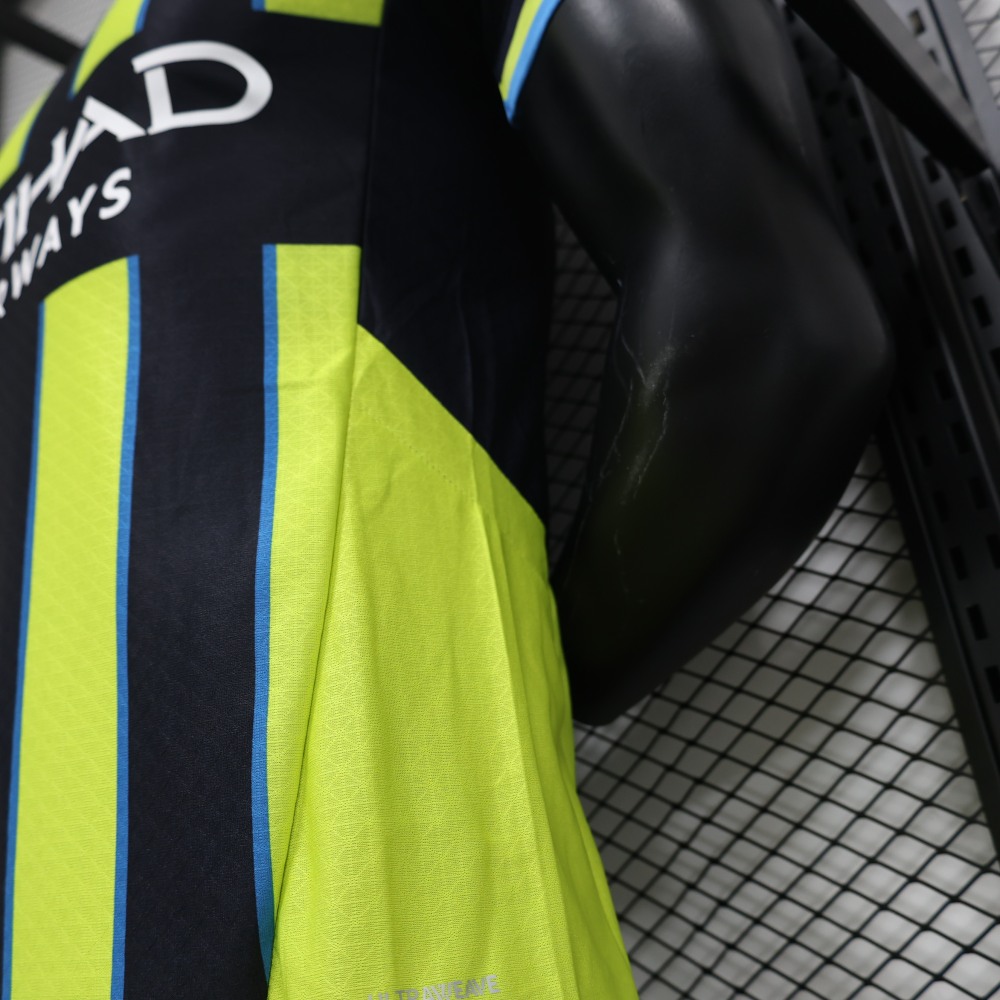 (S-3XL) 1:1 Copy Top Quality 2025/2026 Player: 24-25 Manchester City's second away kit