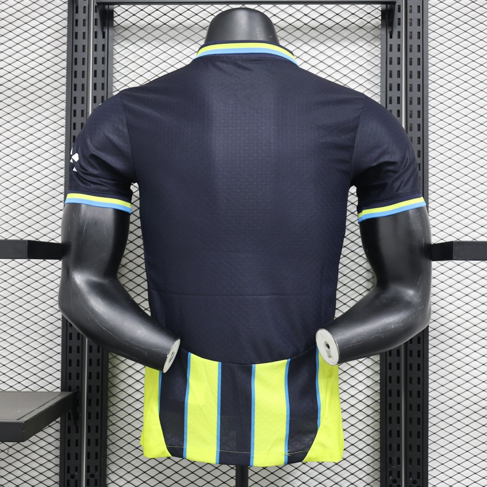 (S-3XL) 1:1 Copy Top Quality 2025/2026 Player: 24-25 Manchester City's second away kit