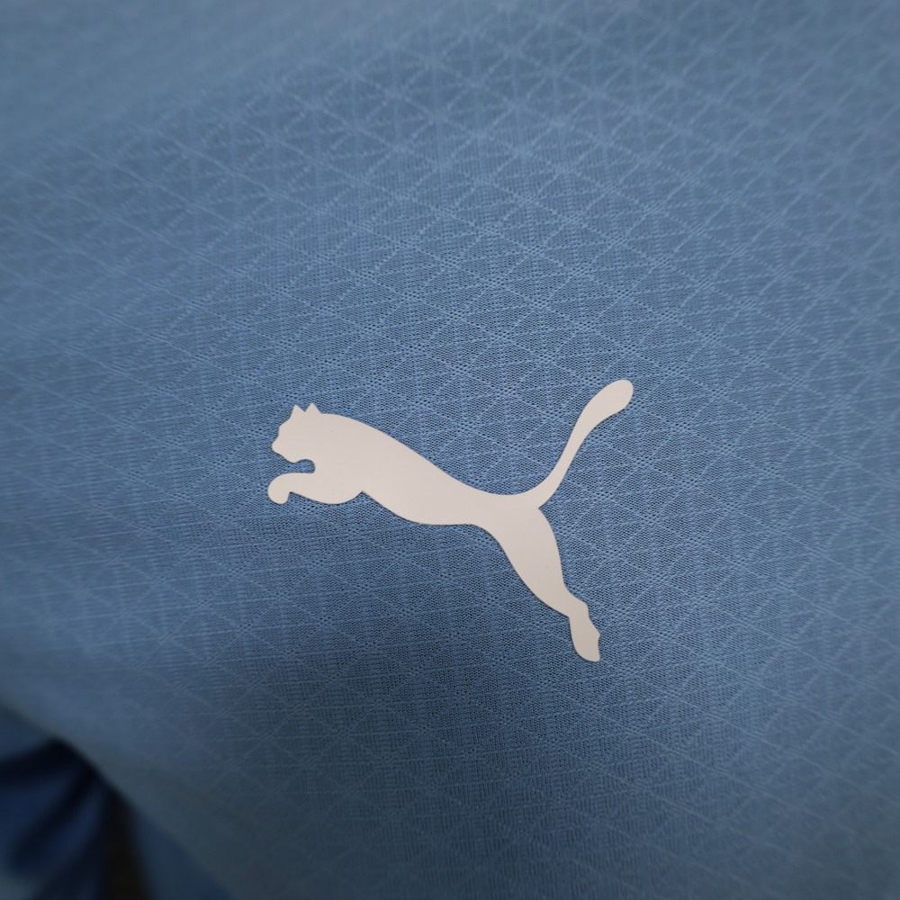 (S-3XL) 1:1 Copy Top Quality 2025/2026 Player: Manchester City home long-sleeved (kit)
