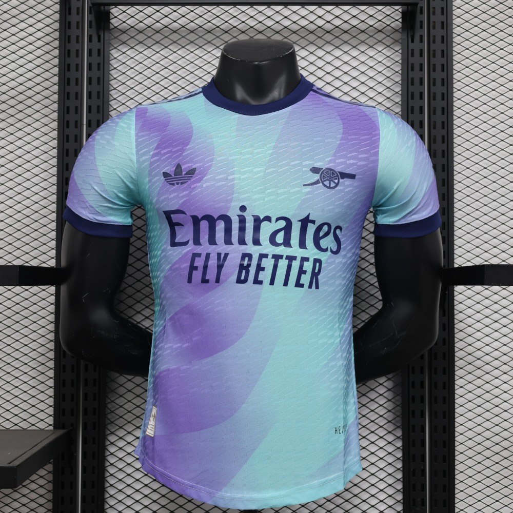 (S-3XL) 1:1 Copy Top Quality 2025/2026 Player: Arsenal's second away kit