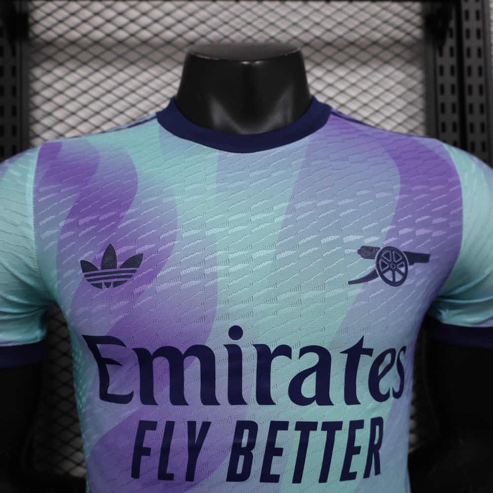 (S-3XL) 1:1 Copy Top Quality 2025/2026 Player: Arsenal's second away kit