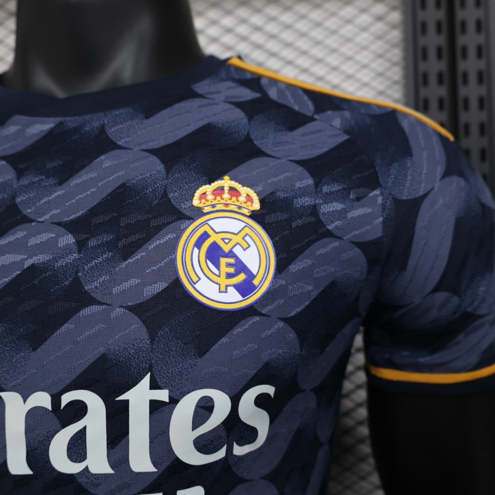 (S-3XL) 1:1 Copy Top Quality 2025/2026 Player: 23-24 Real Madrid Away