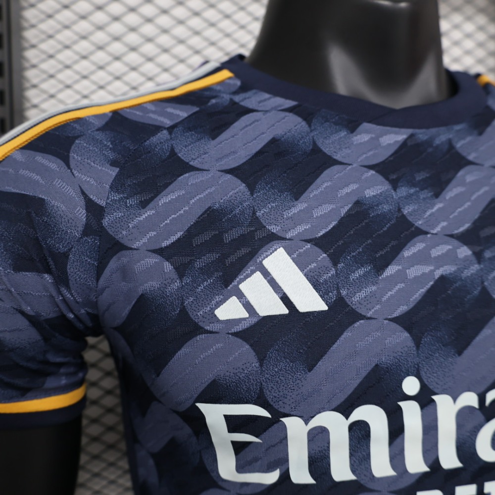 (S-3XL) 1:1 Copy Top Quality 2025/2026 Player: 23-24 Real Madrid Away