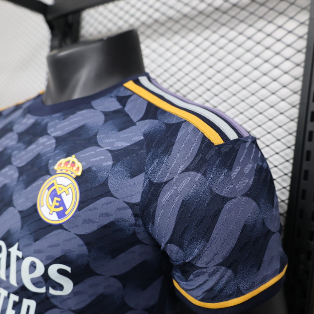 (S-3XL) 1:1 Copy Top Quality 2025/2026 Player: 23-24 Real Madrid Away