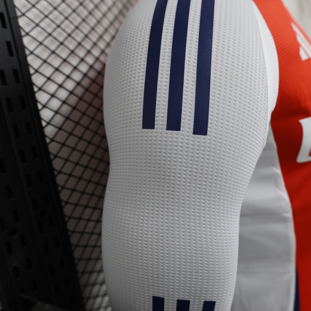 (S-3XL) 1:1 Copy Top Quality 2025/2026 Player: Arsenal Home Long-sleeved Jersey