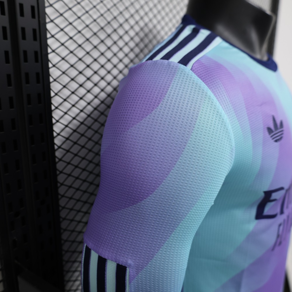 (S-3XL) 1:1 Copy Top Quality 2025/2026 Player: Arsenal Away Alternate Long-sleeved Jersey