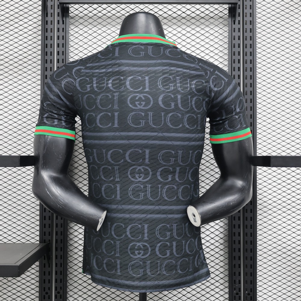 (S-3XL) 1:1 Copy Top Quality 2025/2026 Player: Gucci Real Madrid