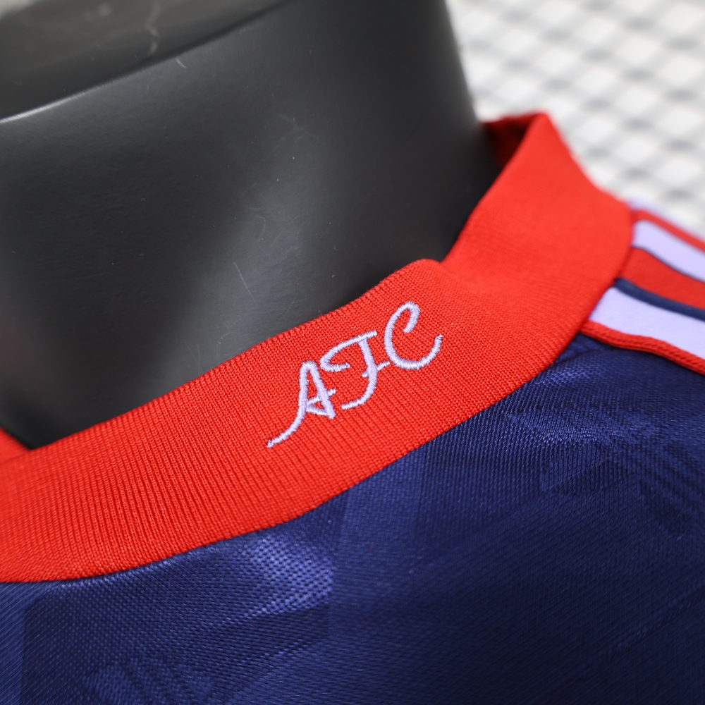 (S-3XL) 1:1 Copy Top Quality 2025/2026 Vintage Arsenal Long-sleeved Shirt