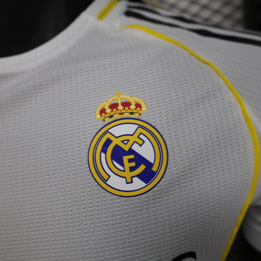 (S-3XL) 1:1 Copy Top Quality 2025/2026 Player: New Real Madrid White