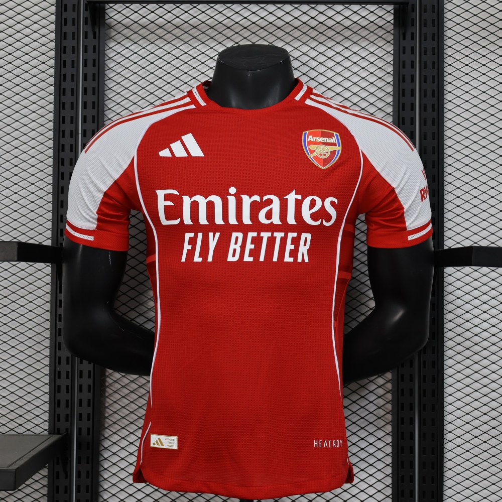 (S-3XL) 1:1 Copy Top Quality 2025/2026 Player: New Arsenal Red