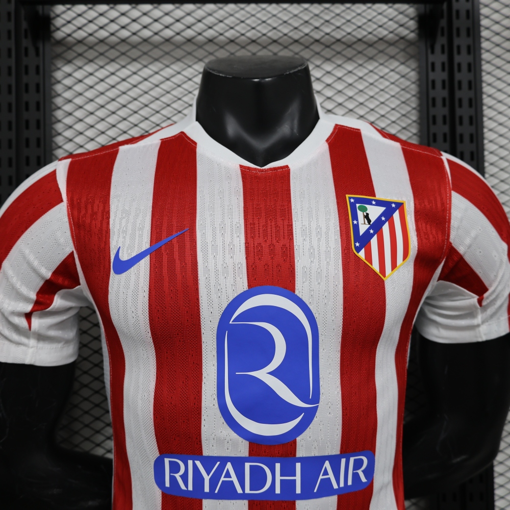 (S-3XL) 1:1 Copy Top Quality 2025/2026 Atlético Madrid home court