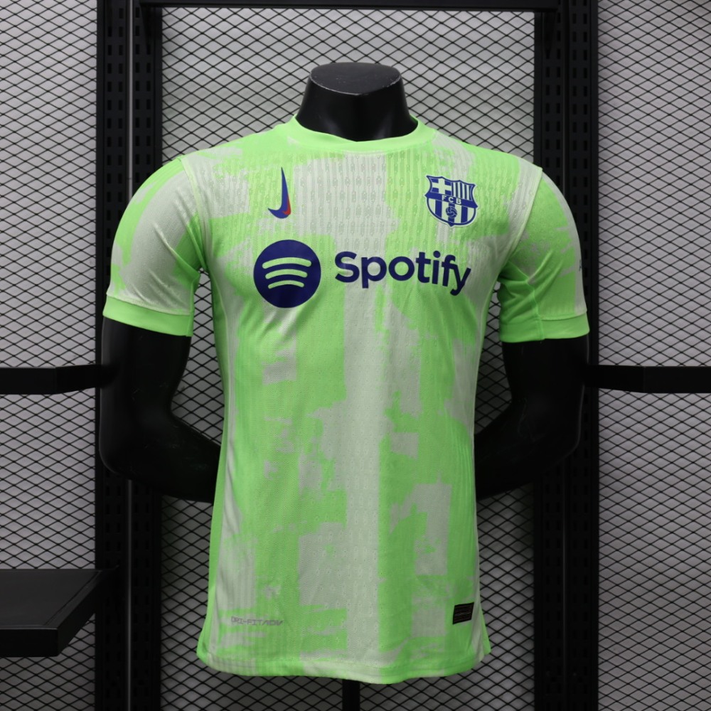(S-3XL) 1:1 Copy Top Quality 2025/2026 Player: Barcelona Second Away Kit