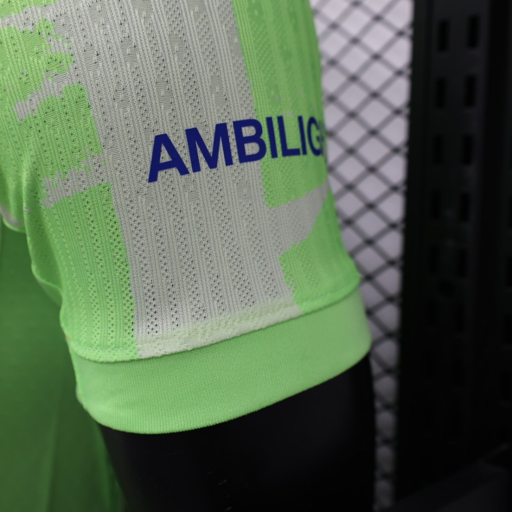 (S-3XL) 1:1 Copy Top Quality 2025/2026 Player: Barcelona Second Away Kit