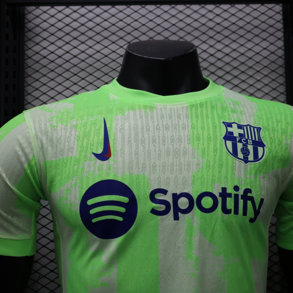 (S-3XL) 1:1 Copy Top Quality 2025/2026 Player: Barcelona Second Away Kit