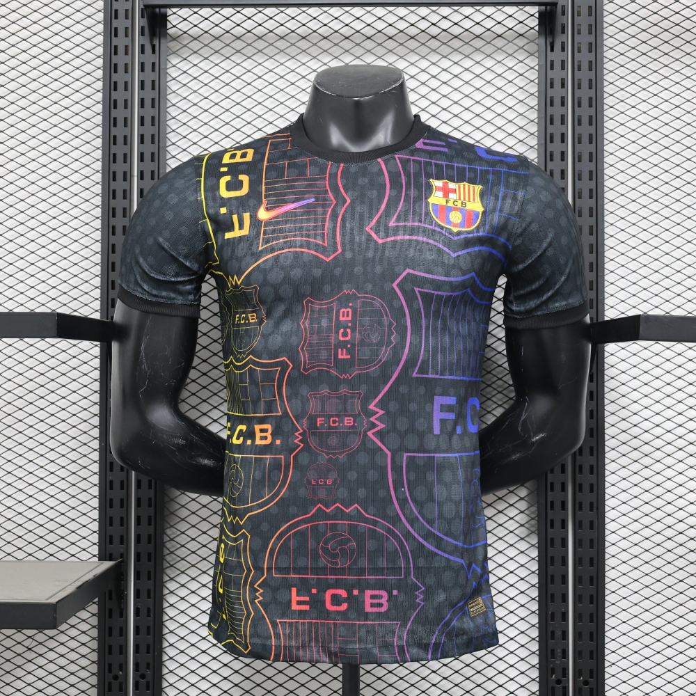 (S-3XL) 1:1 Copy Top Quality 2025/2026 Player: Barcelona Special Edition