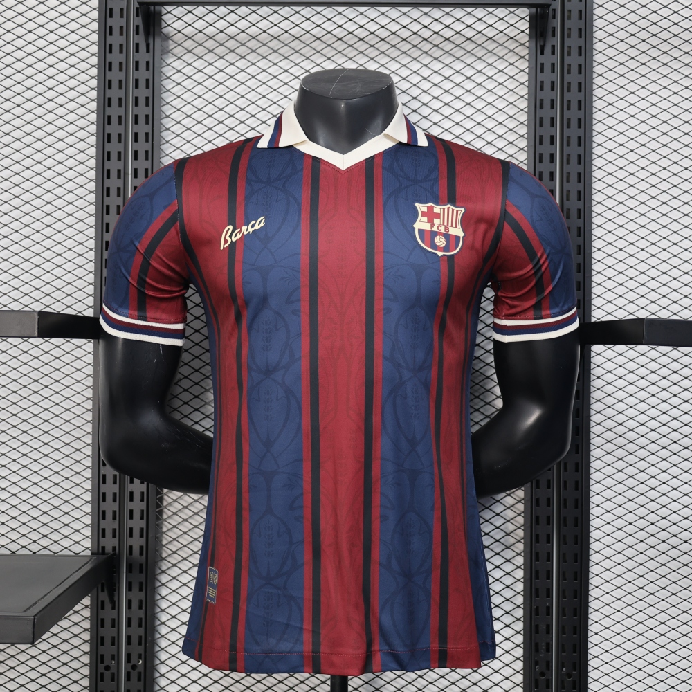 (S-3XL) 1:1 Copy Top Quality 2025/2026 Player; Barcelona Special Edition