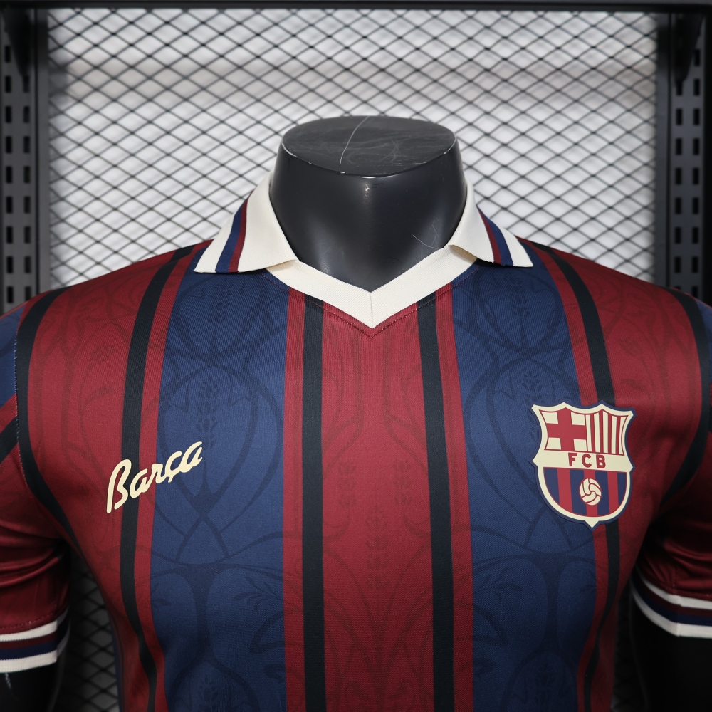 (S-3XL) 1:1 Copy Top Quality 2025/2026 Player; Barcelona Special Edition