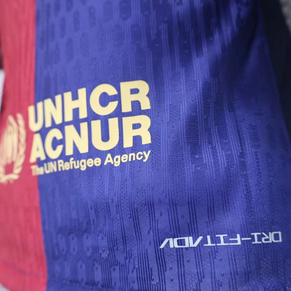 (S-3XL) 1:1 Copy Top Quality 2025/2026 Player: New 24-25 Barcelona Home