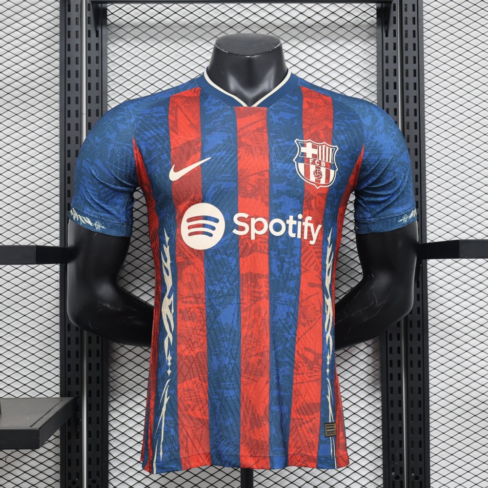 (S-3XL) 1:1 Copy Top Quality 2025/2026 Player: New Barcelona Limited Edition