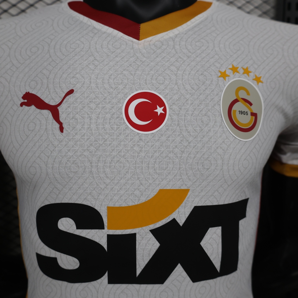 (S-3XL) 1:1 Copy Top Quality 2025/2026 Player: Galatasaray Away