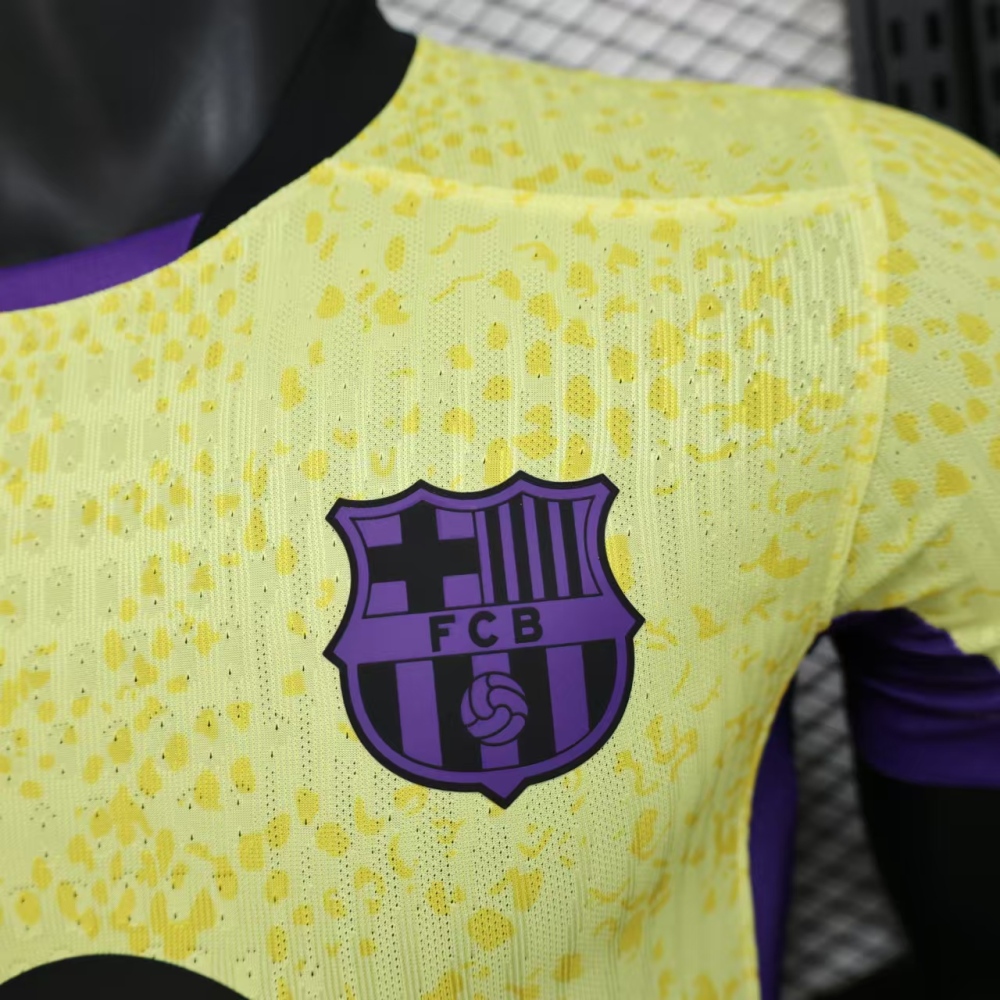 (S-3XL) 1:1 Copy Top Quality 2025/2026 Player: Barcelona Flyer Edition