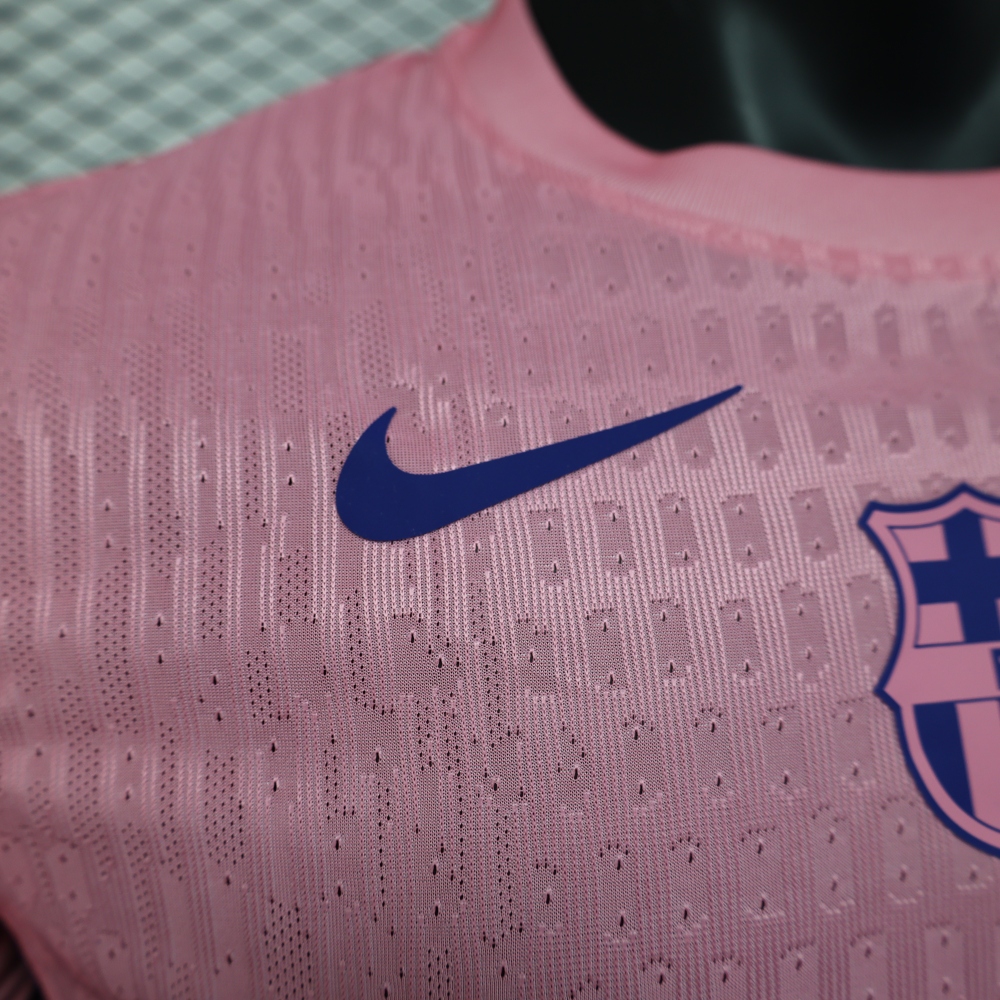(S-3XL) 1:1 Copy Top Quality 2025/2026 Player: 25-26 Barcelona Pink