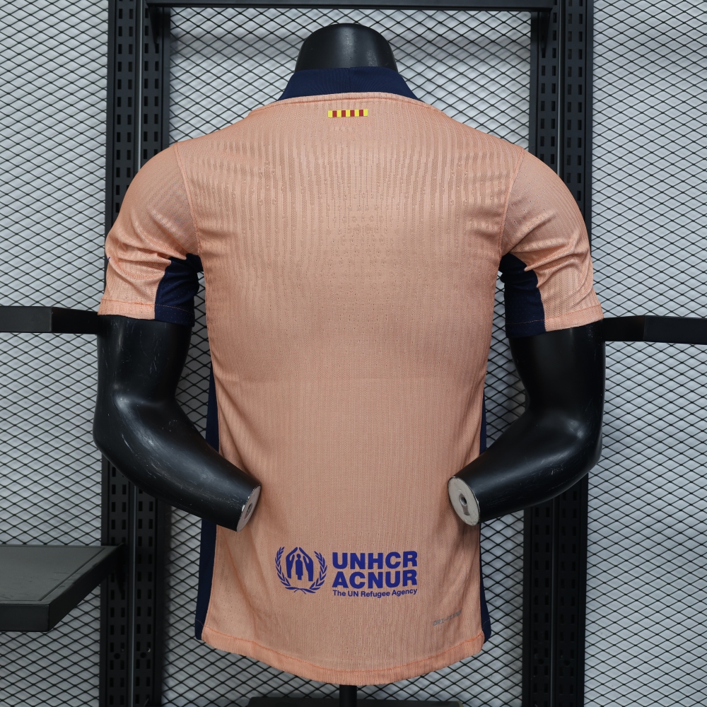 (S-3XL) 1:1 Copy Top Quality 2025/2026 Player: Barcelona Pink