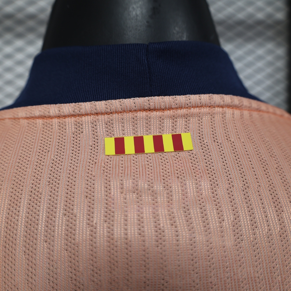 (S-3XL) 1:1 Copy Top Quality 2025/2026 Player: Barcelona Pink