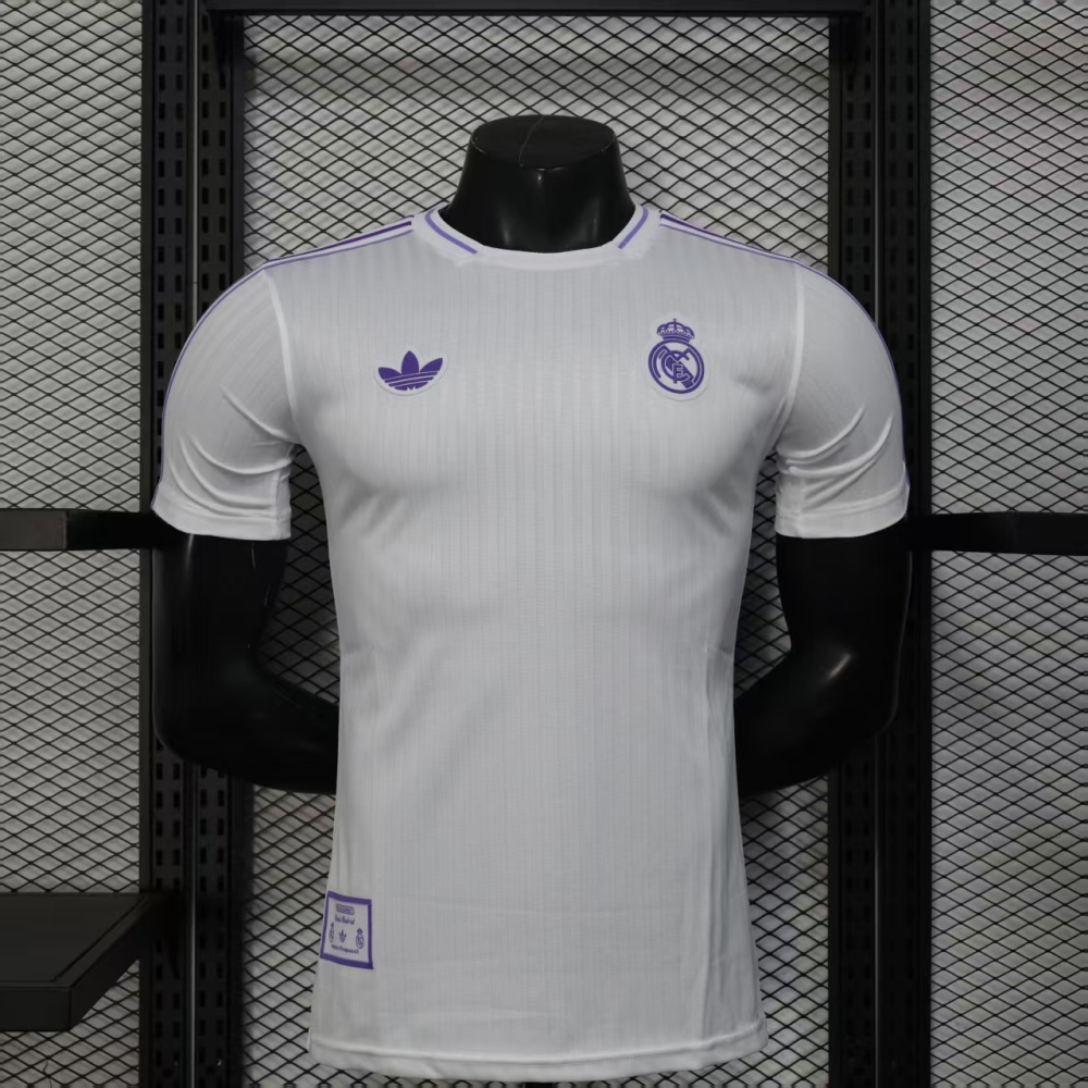 (S-3XL) 1:1 Copy Top Quality 2025/2026 Player: Jacquard Real Madrid Special Edition