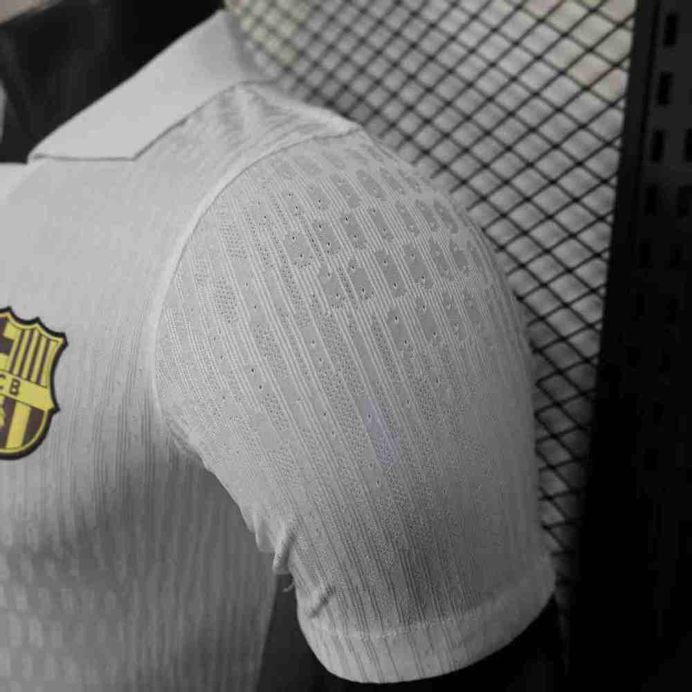 (S-3XL) 1:1 Copy Top Quality 2025/2026 Player: Barcelona Special Edition White