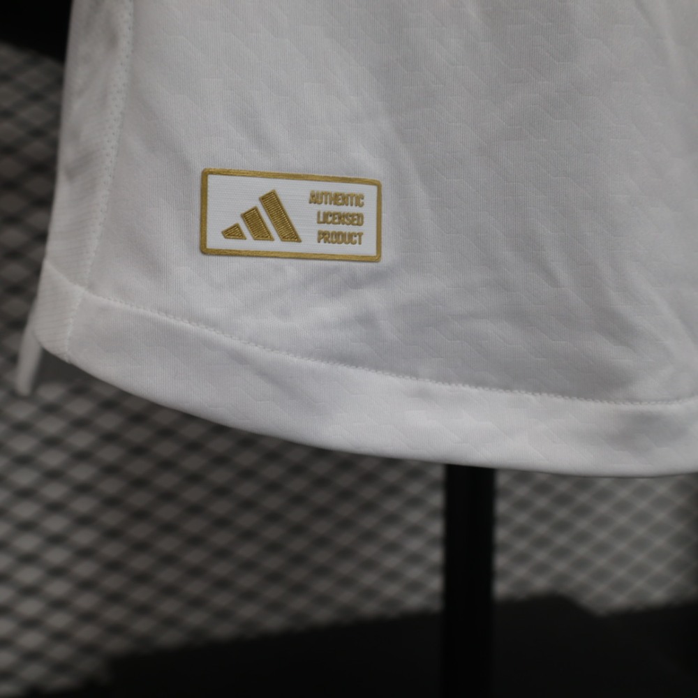 (S-3XL) 1:1 Copy Top Quality 2025/2026 Player: New 24-25 Real Madrid home kit