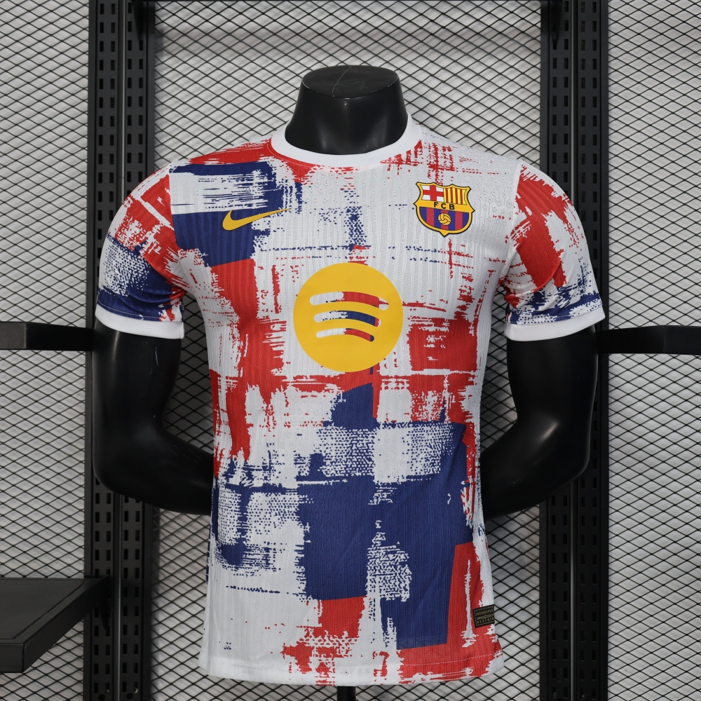 (S-3XL) 1:1 Copy Top Quality 2025/2026 Player: Barcelona Special Edition