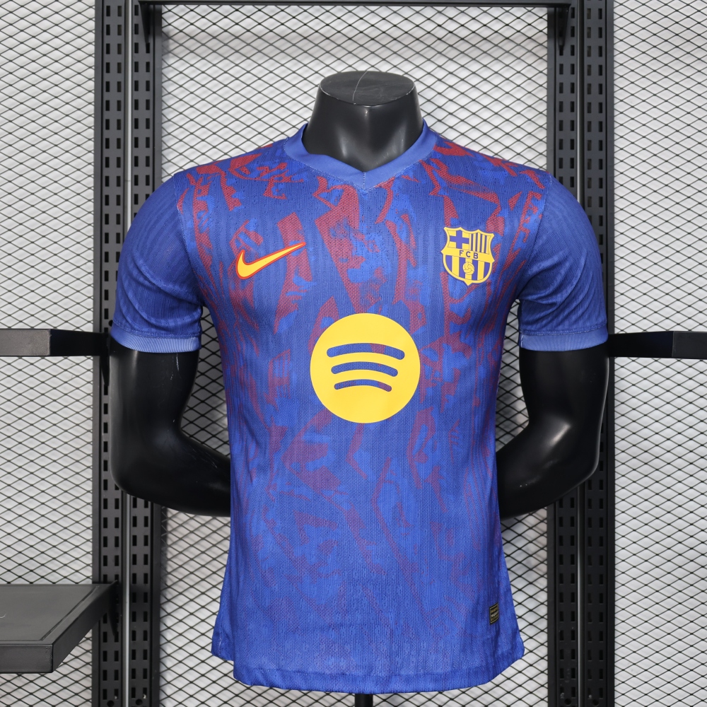 (S-3XL) 1:1 Copy Top Quality 2025/2026 Player: Barcelona Special Edition