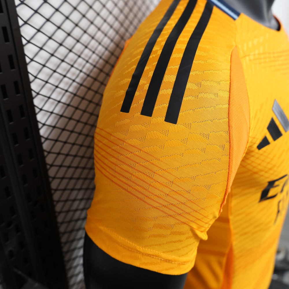 (S-3XL) 1:1 Copy Top Quality 2025/2026 Player: Real Madrid away jacquard