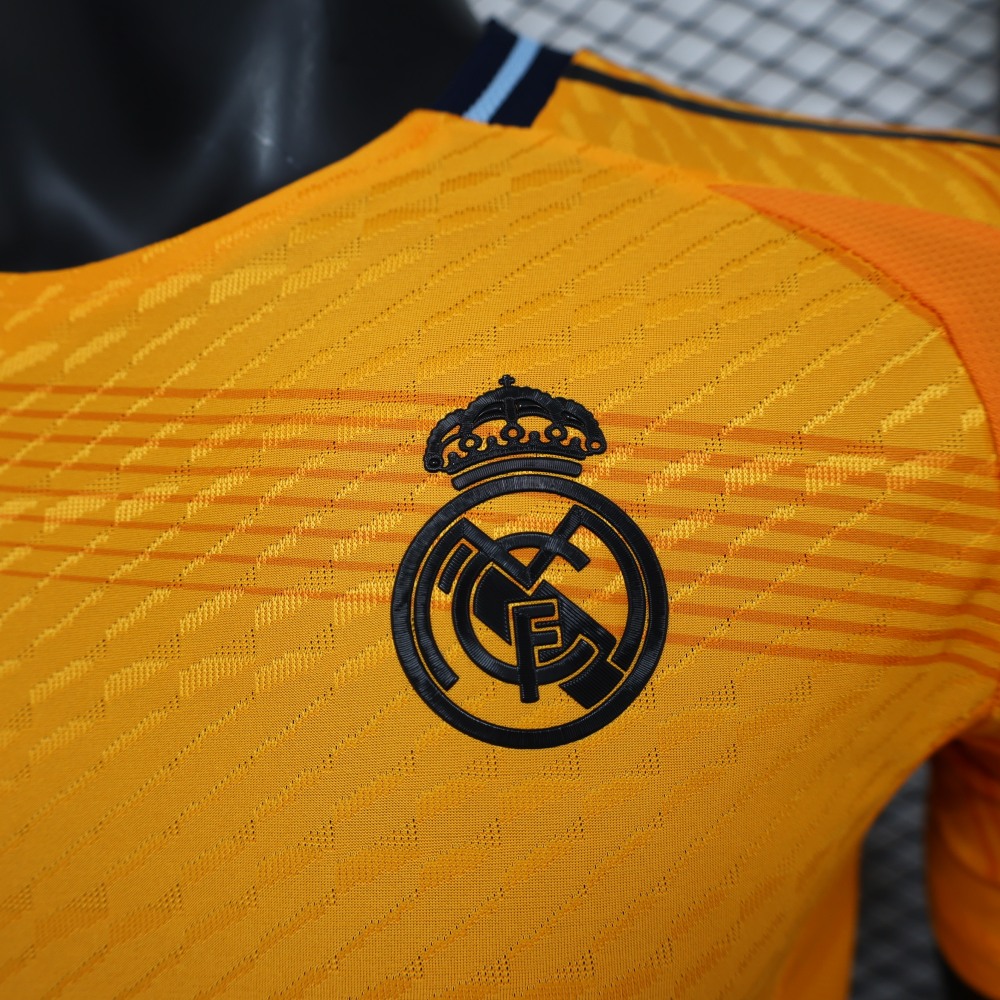 (S-3XL) 1:1 Copy Top Quality 2025/2026 Player: Real Madrid away jacquard