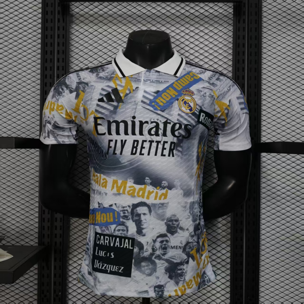 (S-3XL) 1:1 Copy Top Quality 2025/2026 Player: Real Madrid Special Edition