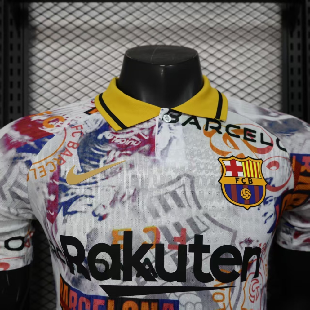 (S-3XL) 1:1 Copy Top Quality 2025/2026 Player: Barcelona Special Edition