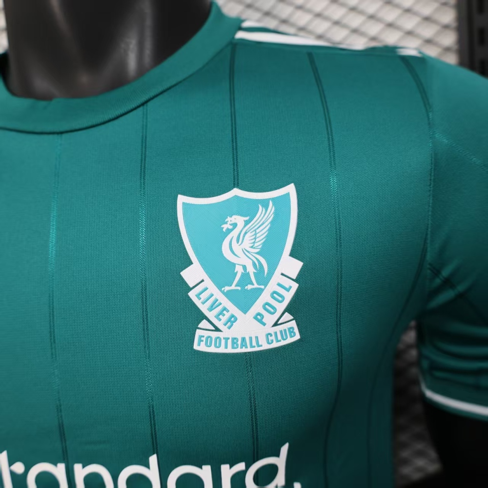 (S-3XL) 1:1 Copy Top Quality 2025/2026 Player: Liverpool Second Away