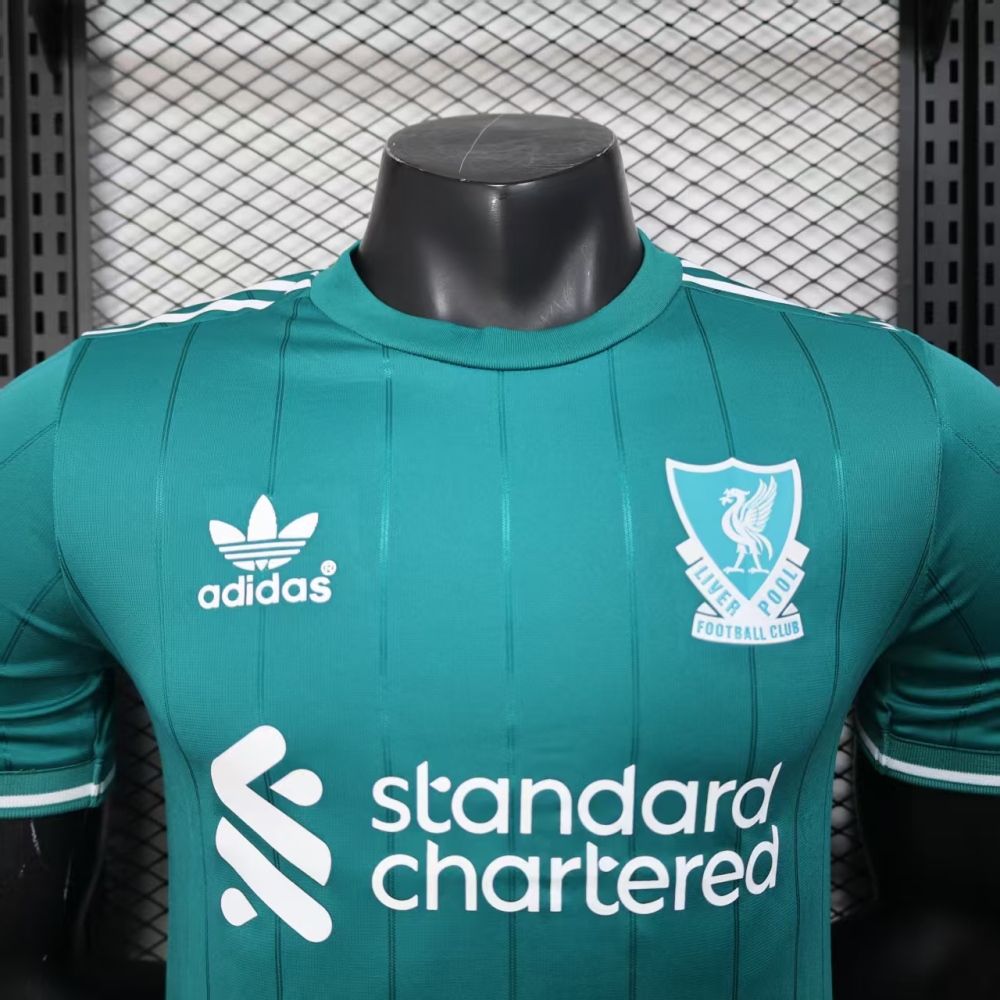 (S-3XL) 1:1 Copy Top Quality 2025/2026 Player: Liverpool Second Away