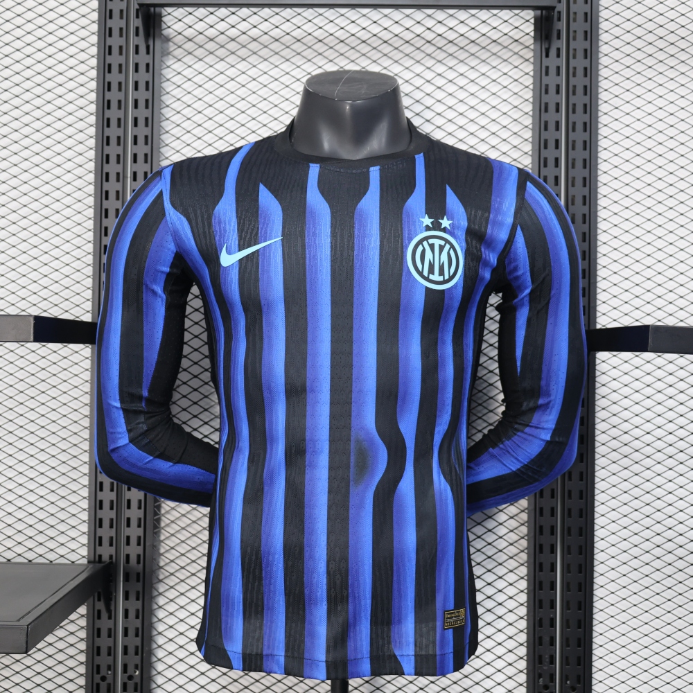 (S-3XL) 1:1 Copy Top Quality 2025/2026  Player: 25-26 Inter Milan home jersey