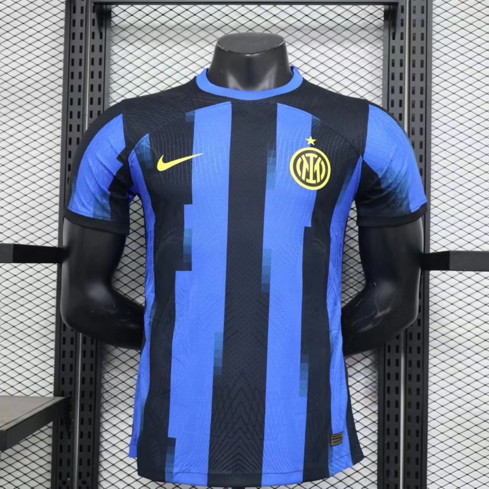 (S-3XL) 1:1 Copy Top Quality 2025/2026 Player: Inter Milan home jersey (no advertising)