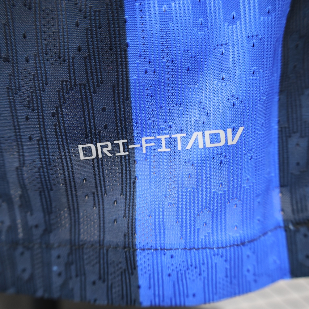 (S-3XL) 1:1 Copy Top Quality 2025/2026 Player: Inter Milan home, advertising version