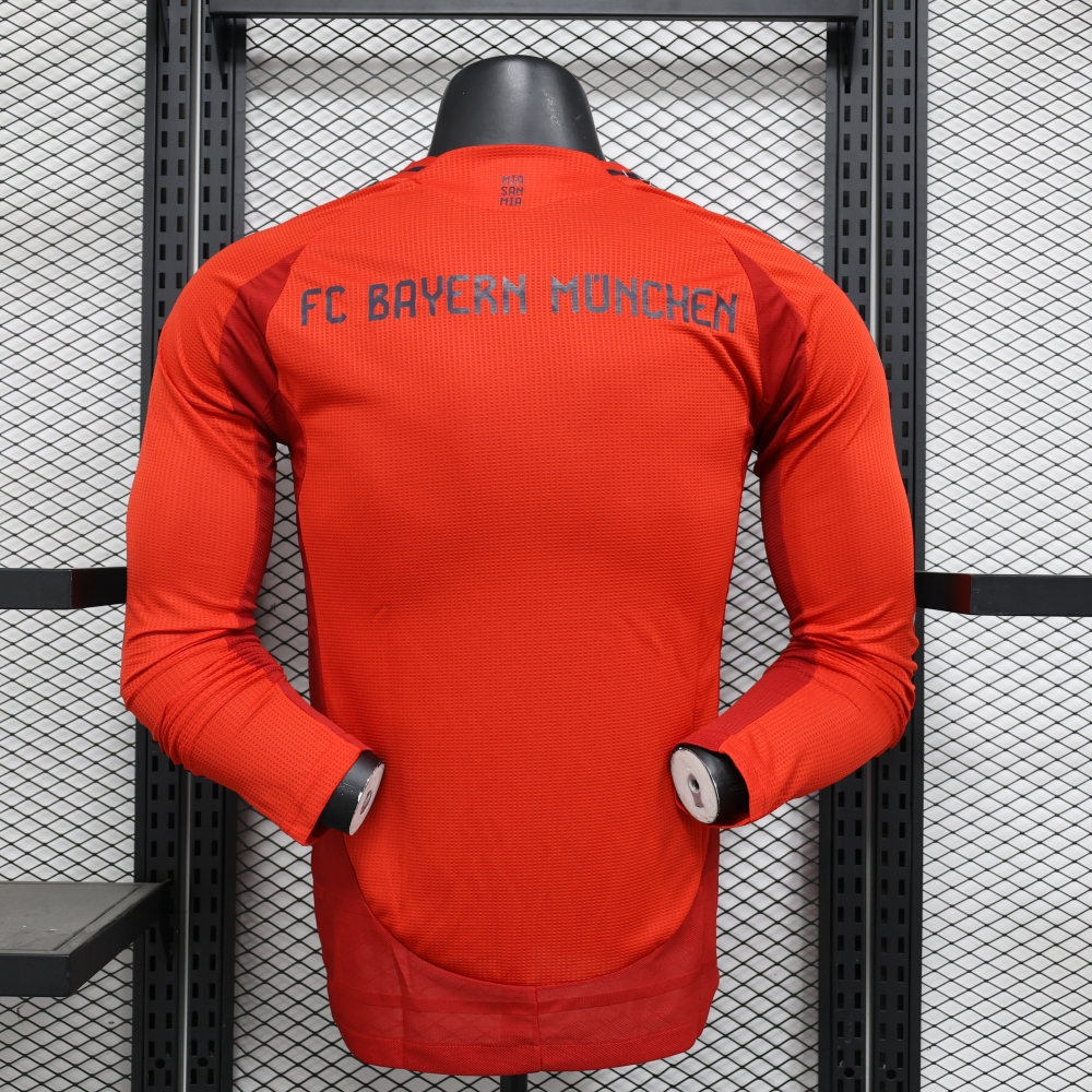 (S-3XL) 1:1 Copy Top Quality 2025/2026 Bayern Retro