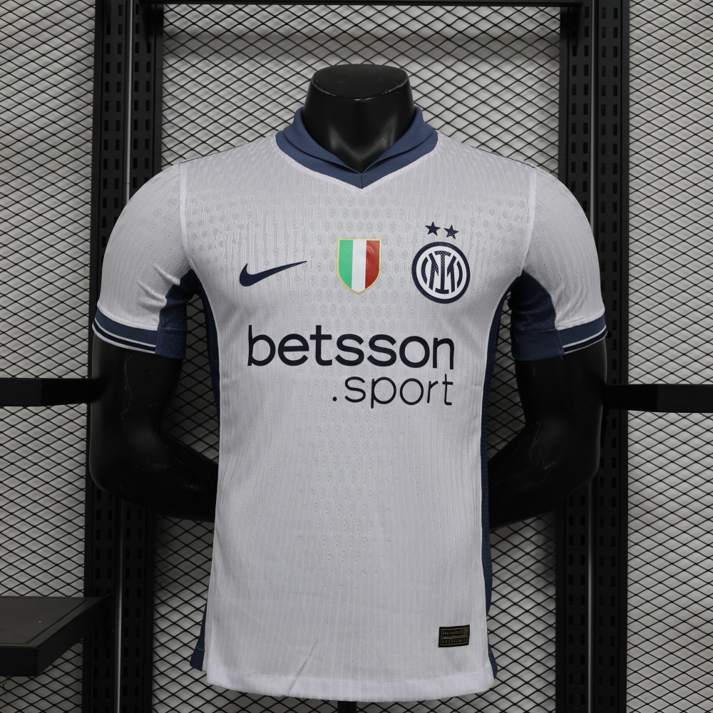 (S-3XL) 1:1 Copy Top Quality 2025/2026 Player: Inter Milan away jersey (advertising version)