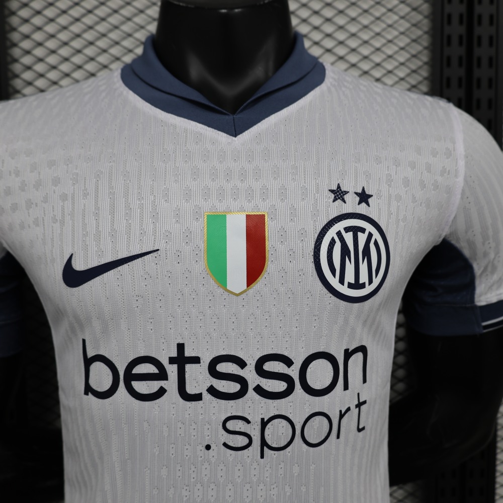 (S-3XL) 1:1 Copy Top Quality 2025/2026 Player: Inter Milan away jersey (advertising version)